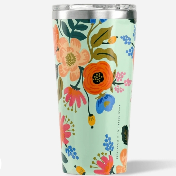 💥BUY 5 GET 3 FREE  Mint Lively Floral Large TumblerItem Size 24 oz - Picture 2 of 10